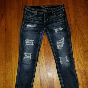 American Eagle distressed Skinny Jegging